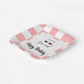 Assiettes En Carton Too Cool 2nd Birthday  (Angulaire)