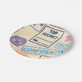 Assiettes En Carton Top secret - gardez (Angle)