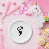 Assiettes En Carton Tornade (Fête)