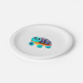 Assiettes En Carton Tortue à peinture caustique Copier (Angle)