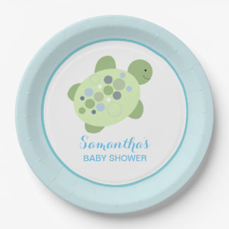 Assiettes En Carton Tortue récif Tortue de mer Plaque de papier person