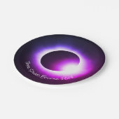 Assiettes En Carton Total solaire USA eclipse 2017 (Angle)