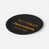 Assiettes En Carton Totalement Arkansas 2024 Solar Eclipse (Angle)