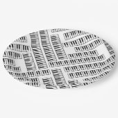 Assiettes En Carton Touches de piano (Angle)