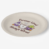 Assiettes En Carton Toujours fatigué, toujours câblé (Angle)