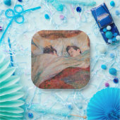 Assiettes En Carton Toulouse-Lautrec - Le Lit (Fête)