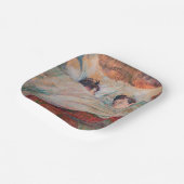Assiettes En Carton Toulouse-Lautrec - Le Lit (Angulaire)