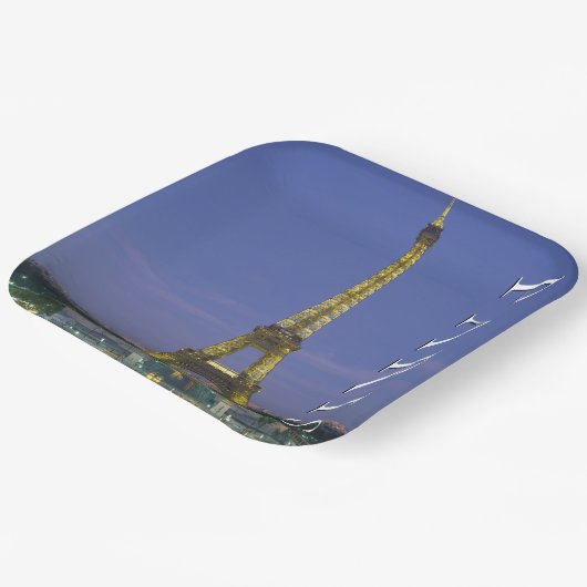 Assiettes En Carton Tour Eiffel | Paris, France (Angulaire)