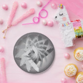 Assiettes En Carton tourbillon fumé (Fête)