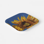 Assiettes En Carton Tournesol (Angulaire)