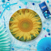 Assiettes En Carton Tournesol (Fête)