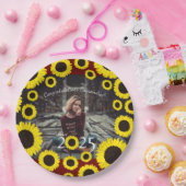 Assiettes En Carton Tournesol Pays Graduation Party Portrait (Fête)