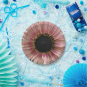 Assiettes En Carton Tournesol rose pâle (Fête)