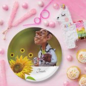 Assiettes En Carton Tournesol Vétérinaire Plaques en papier (Fête)