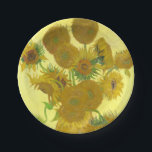 Assiettes En Carton Tournesols de Van Gogh | | 1888<br><div class="desc">Des "tournesols" ont été accomplis par Vincent van Gogh en 1888</div>