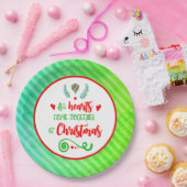 Assiettes En Carton Tous Les Coeurs Se Réunissent Lors Des Fêtes De No (Fête)