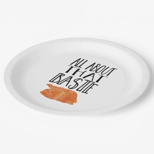 Assiettes En Carton Tout À Propos De Ce Baste Thankesgiving Turquie (Angle)