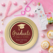 Assiettes En Carton Toute année d'or (Fête)