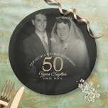 Assiettes En Carton Toute année Ensemble, Anniversaire Mariage Photo<br><div class="desc">Une plaque de papier photo anniversaire mariage chic qui est parfaite pour n'importe quel anniversaire d'année. Vous pouvez customiser la couleur pour correspondre à votre célébration d'anniversaire. Conçu par Thisisnotme©</div>