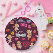 Assiettes En Carton Toutes les choses Valentine (Fête)