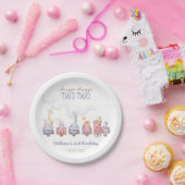 Assiettes En Carton Toy Train All Aboard Anniversaire invitation, Zoo (Fête)