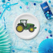 Assiettes En Carton tracteur (Fête)