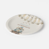 Assiettes En Carton Train 2e anniversaire (Angle)