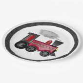 Assiettes En Carton Train Choo (Angle)