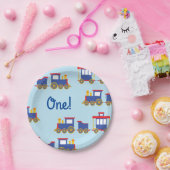 Assiettes En Carton Train Cute Choo-Choo 1er Anniversaire Thème (Fête)