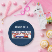 ASSIETTES EN CARTON TRAIN D'ATOUT (Fête)