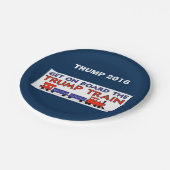 ASSIETTES EN CARTON TRAIN D'ATOUT (Angle)