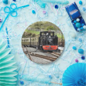 ASSIETTES EN CARTON TRAINS À VAPEUR (Fête)