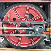 ASSIETTES EN CARTON TRAINS À VAPEUR