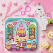 Assiettes En Carton Traitement sucré (Fête)