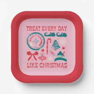 Assiettes En Carton Traiter chaque jour comme Noël
