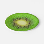 Assiettes En Carton tranche de Kiwi (Angle)
