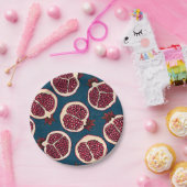 Assiettes En Carton Tranches de grenade (Fête)