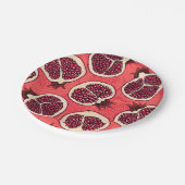 Assiettes En Carton Tranches de grenade 2 (Angle)