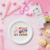 Assiettes En Carton Tranquillité de première année Teinture de Dernièr (Fête)