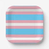Assiettes En Carton Trans Pride ! (Recto)