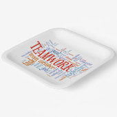 ASSIETTES EN CARTON TRAVAIL D'ÉQUIPE (Angulaire)