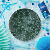 Assiettes En Carton Travail numérique Abstrait 9 (Fête)