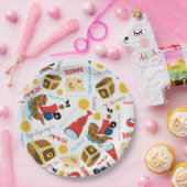 Assiettes En Carton Treasure Island Party Pirate Plaque en papier (Fête)