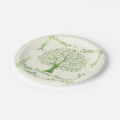 Assiettes En Carton Tree of Life (Angle)
