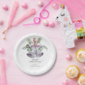 Assiettes En Carton Trendy Christmas Bell Party Elegant Holidays (Fête)