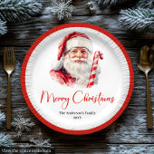 Assiettes En Carton Trendy Santa Claus Modern Warmish Holiday Plates