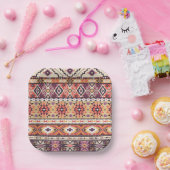 Assiettes En Carton Tribal Aztec (Fête)