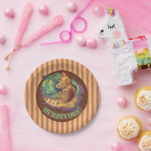 Assiettes En Carton Tricératops Snuggets Plaque en papier (Fête)