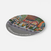 Assiettes En Carton Trick or Treat, Happy Halloween (Angle)