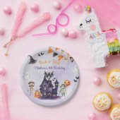 Assiettes En Carton Trick ou traitement Costume d'Halloween fête d'ann (Fête)